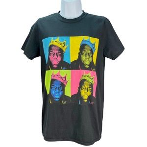 Notorious B.I.G. |‎ Women's Small | Biggie Smalls Pop Art T-Shirt 100% Cotton
